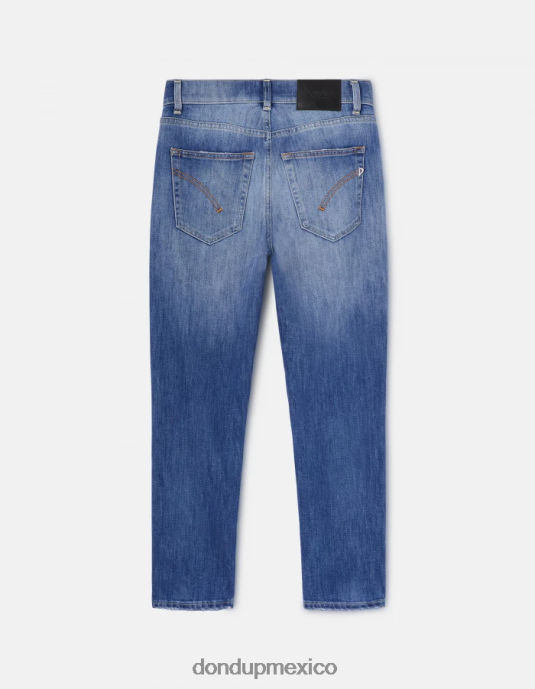 azul DONDUP mujer Vaqueros Daila slim de denim elástico vestir D0VXD63
