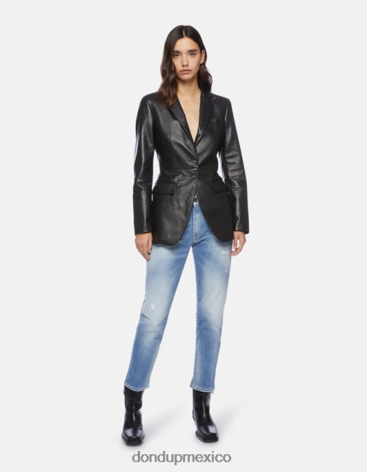 azul DONDUP mujer Vaqueros Daila slim de denim elástico vestir D0VXD84