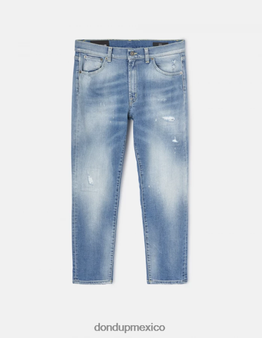 azul DONDUP mujer Vaqueros Daila slim de denim elástico vestir D0VXD84