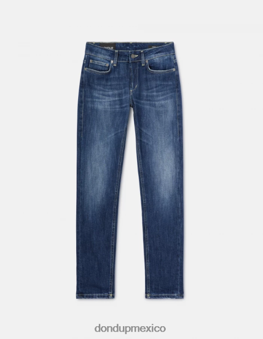 azul DONDUP mujer Vaqueros ajustados Monroe en denim elástico vestir D0VXD88