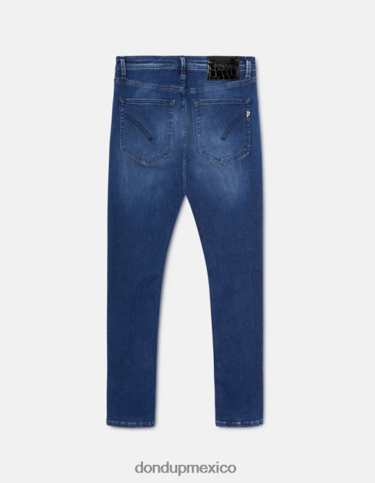 azul DONDUP mujer Vaqueros súper ajustados iris en denim elástico vestir D0VXD60
