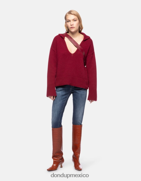 azul DONDUP mujer jeans gaia de denim elástico súper ajustados vestir D0VXD48