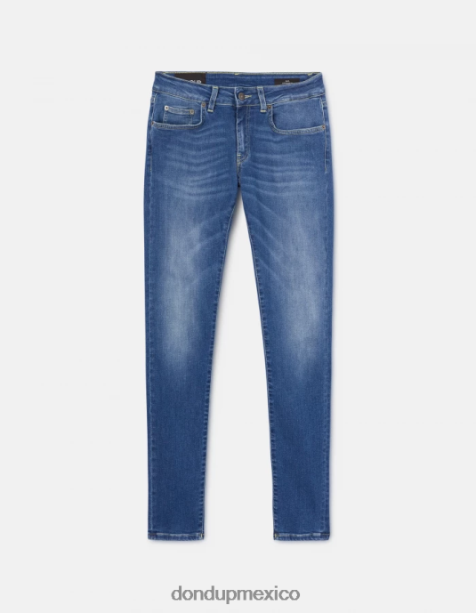 azul DONDUP mujer jeans gaia de denim elástico súper ajustados vestir D0VXD48