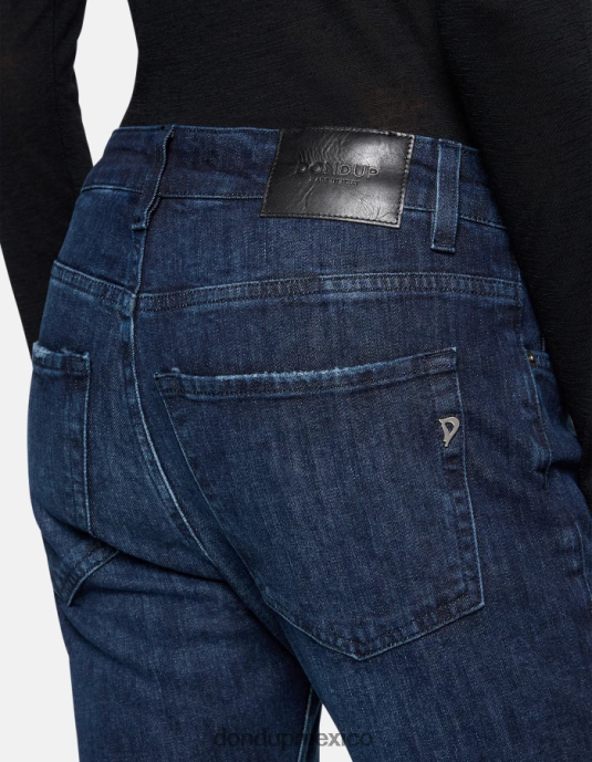 azul DONDUP mujer jeans mila carrot fit de denim elástico vestir D0VXD5