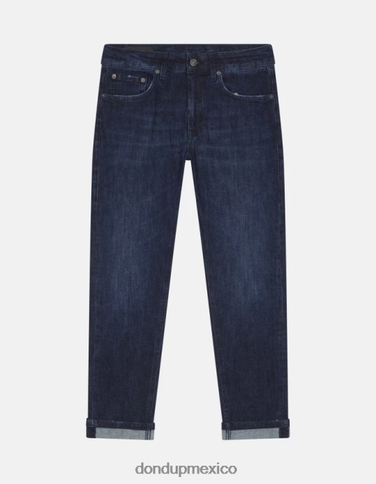 azul DONDUP mujer jeans mila carrot fit de denim elástico vestir D0VXD5