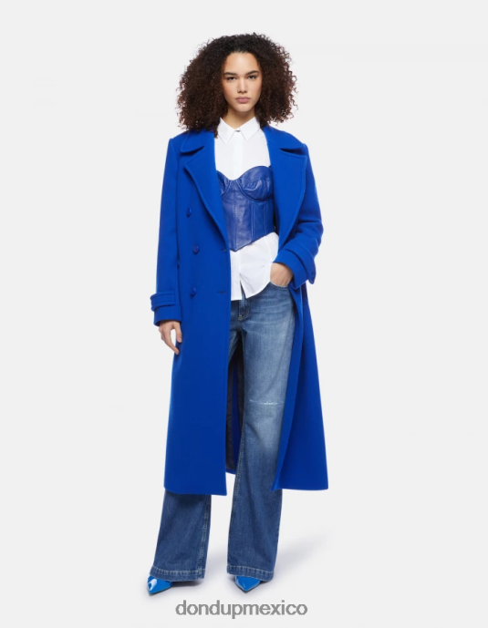 azul DONDUP mujer jeans rígidos con corte bootcut olivia vestir D0VXD94