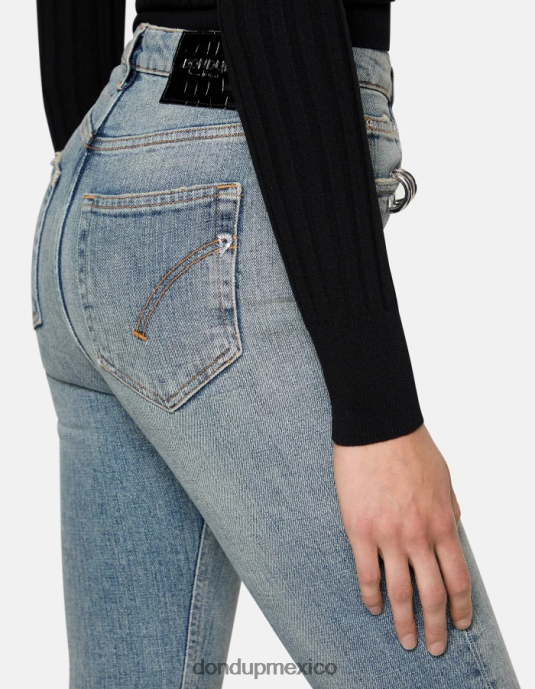 azul DONDUP mujer vaqueros Marie slim de denim elástico vestir D0VXD42