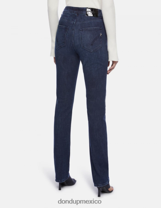 azul DONDUP mujer vaqueros Marie slim de denim elástico vestir D0VXD49