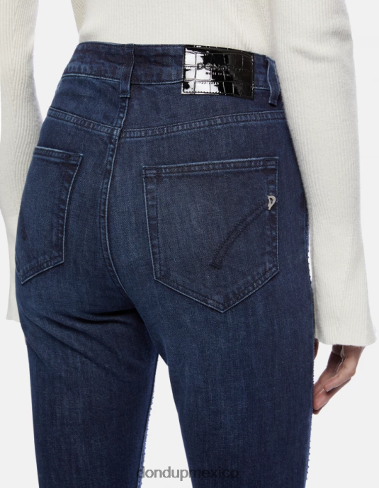 azul DONDUP mujer vaqueros Marie slim de denim elástico vestir D0VXD49