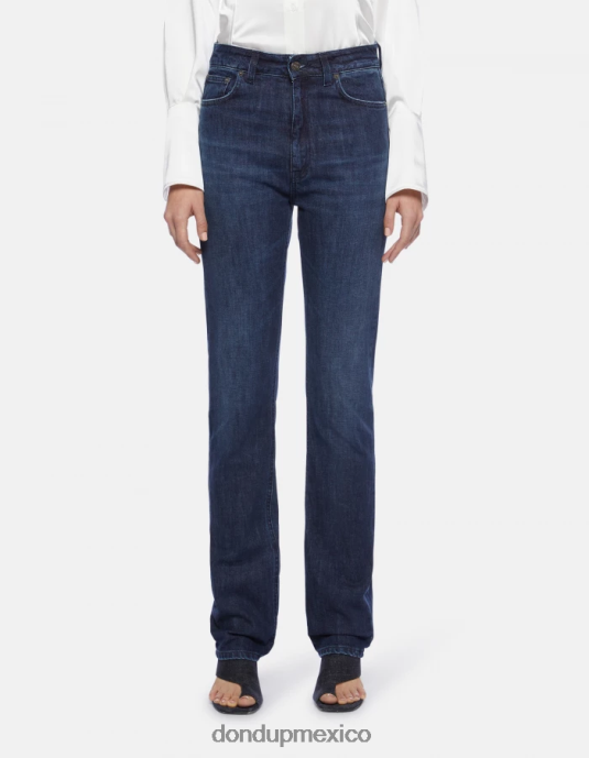 azul DONDUP mujer vaqueros Marie slim de denim elástico vestir D0VXD54