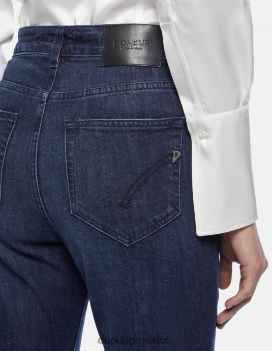 azul DONDUP mujer vaqueros Marie slim de denim elástico vestir D0VXD54