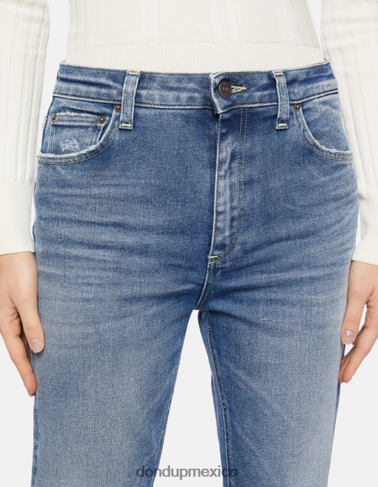 azul DONDUP mujer vaqueros cindy regular fit de denim elástico vestir D0VXD55