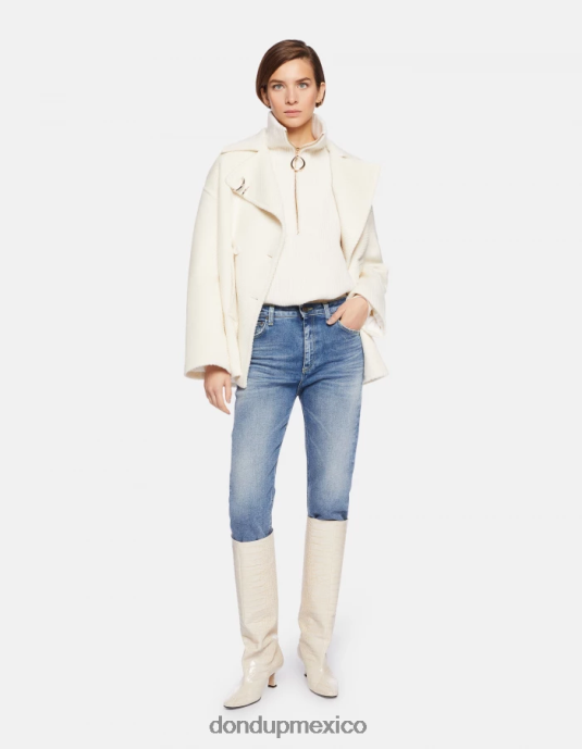 azul DONDUP mujer vaqueros cindy regular fit de denim elástico vestir D0VXD55