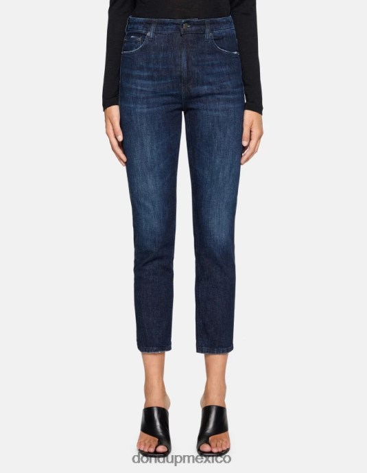 azul DONDUP mujer vaqueros cindy regular fit de denim elástico vestir D0VXD9