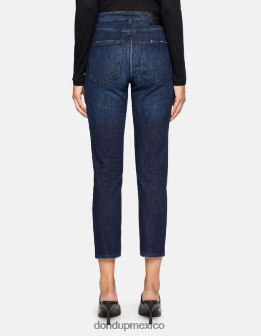 azul DONDUP mujer vaqueros cindy regular fit de denim elástico vestir D0VXD9