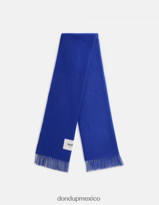 azul real DONDUP hombres bufanda de lana accesorios D0VXD1001