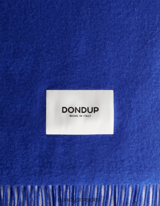 azul real DONDUP hombres bufanda de lana accesorios D0VXD1001