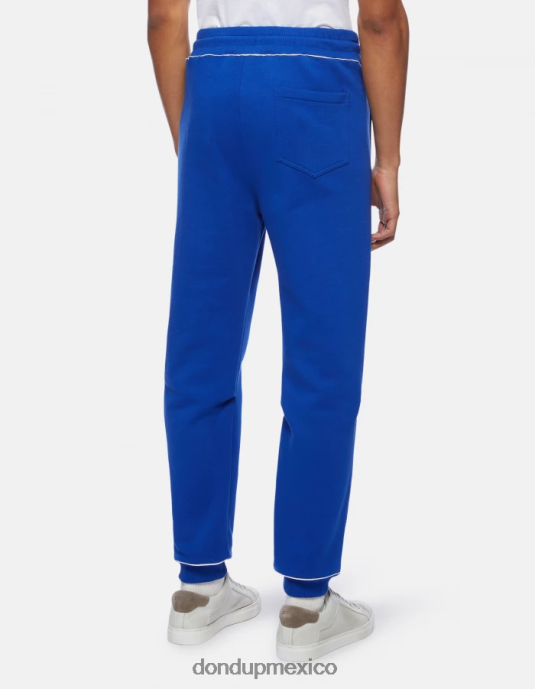 azul real DONDUP hombres joggers regular fit de lana vestir D0VXD772