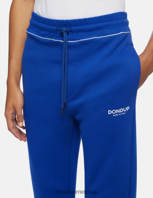 azul real DONDUP hombres joggers regular fit de lana vestir D0VXD772