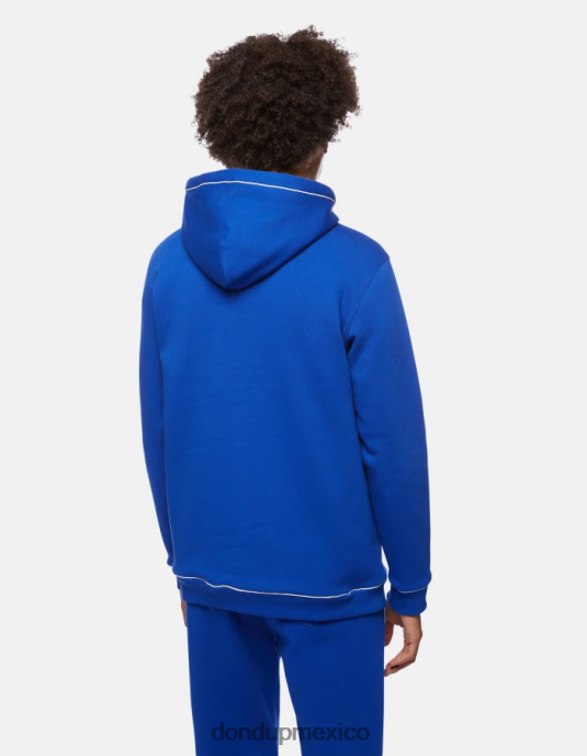 azul real DONDUP hombres sudadera con capucha y corte regular vestir D0VXD824