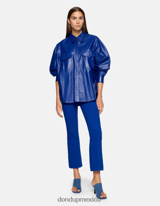 azul real DONDUP mujer Vaqueros bootcut súper ajustados Mandy en denim bull elástico vestir D0VXD15