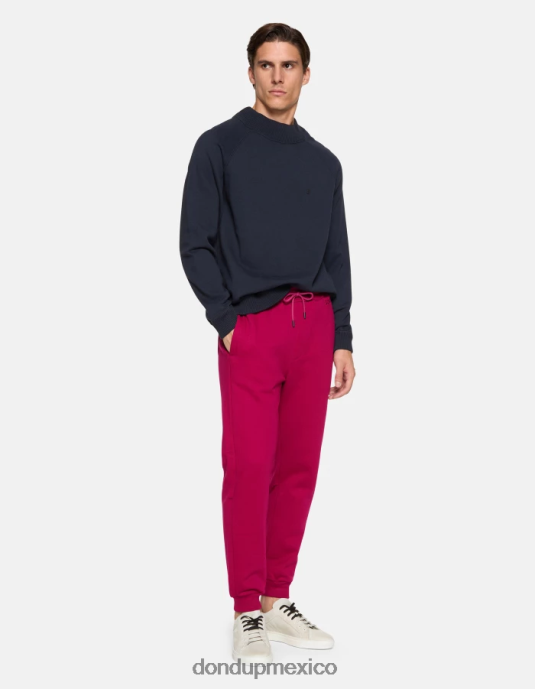 barbabietola DONDUP hombres joggers regular fit de lana vestir D0VXD714