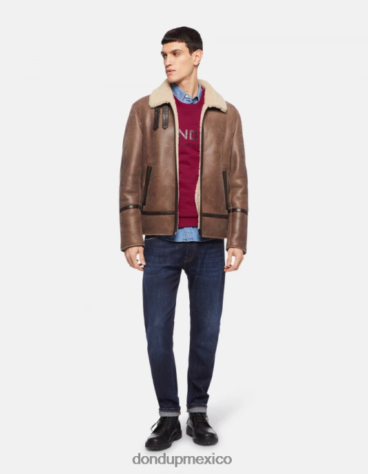 barbabietola DONDUP hombres sudadera regular fit con cuello redondo vestir D0VXD845