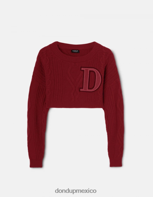 barbabietola DONDUP mujer jersey de lana con cuello redondo vestir D0VXD327