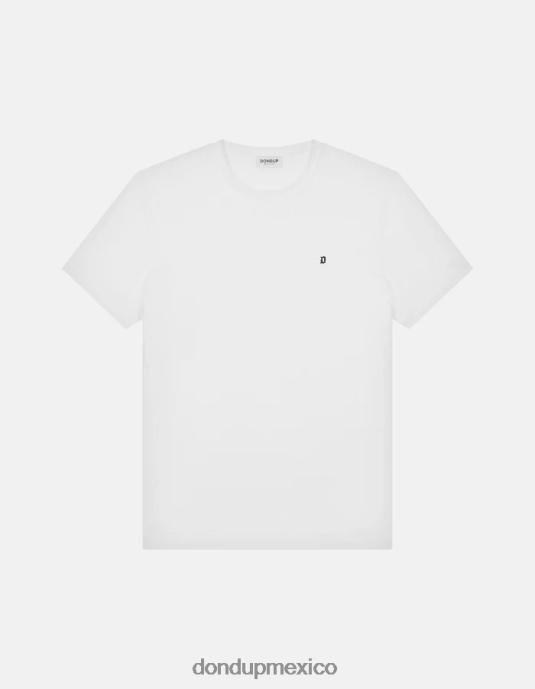 blanco DONDUP hombres camiseta de punto regular fit vestir D0VXD799
