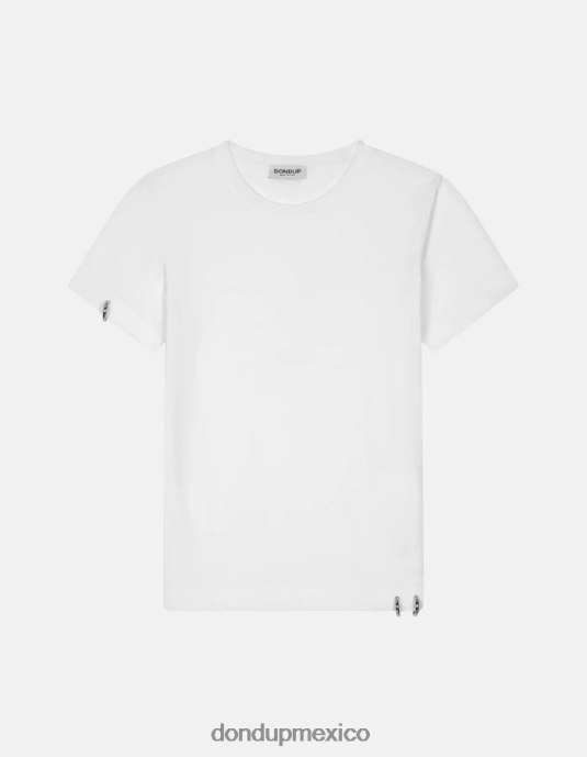 blanco DONDUP mujer camiseta de punto regular fit vestir D0VXD410