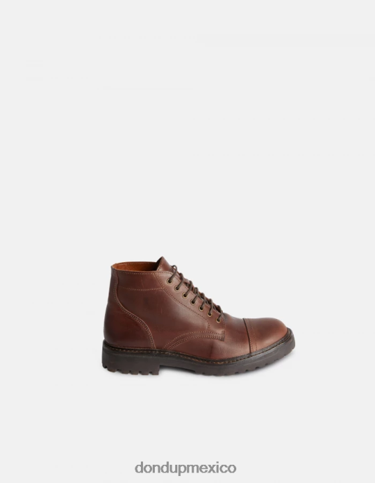 bruciato DONDUP hombres botas militares de piel de becerro calzado D0VXD974