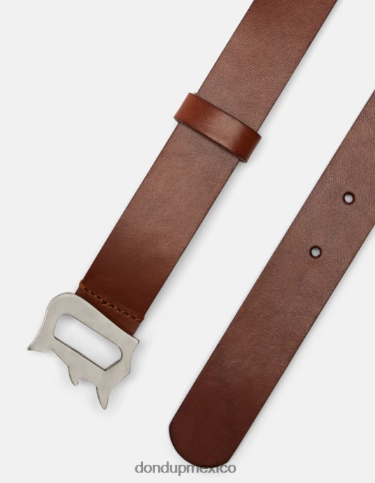 bruciato DONDUP hombres cinturón de cuero accesorios D0VXD960