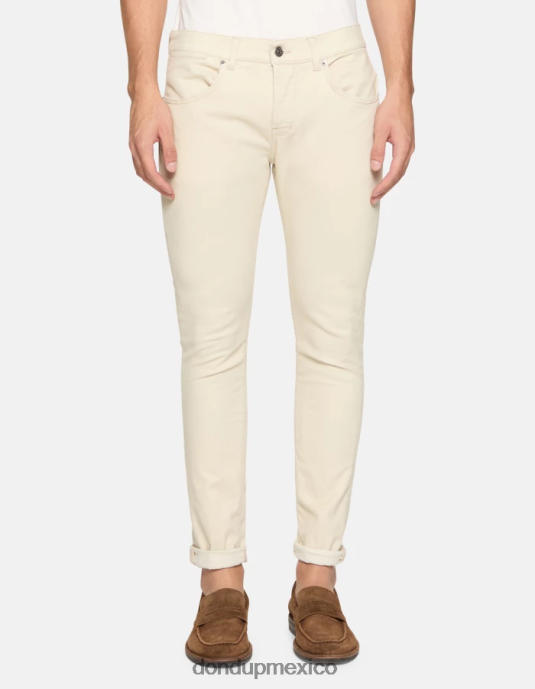 burro DONDUP hombres pantalones travis slim de algodón vestir D0VXD578