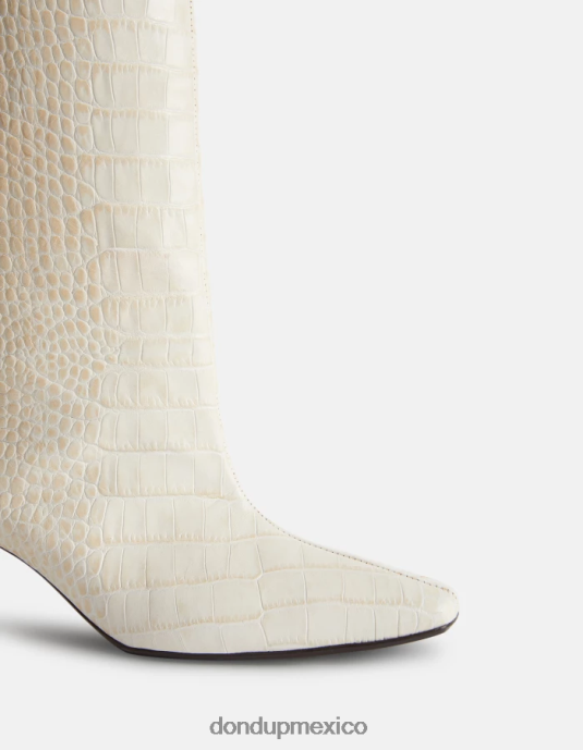 burro DONDUP mujer botas de piel efecto cocodrilo calzado D0VXD468