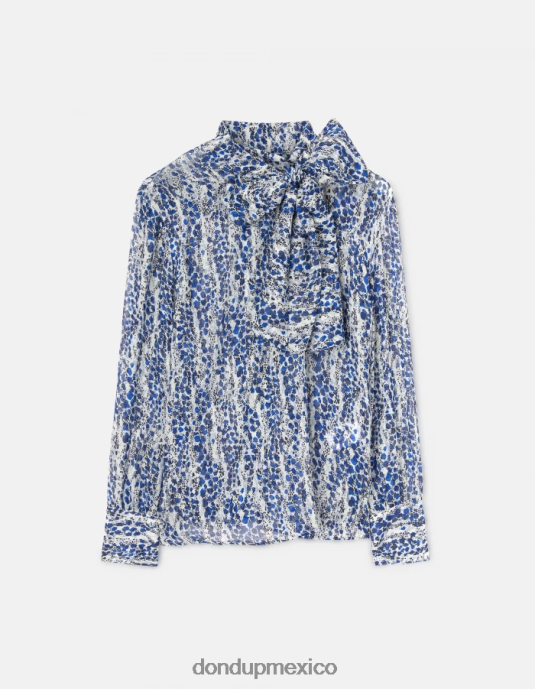 burro DONDUP mujer camisa regular fit de georgette vestir D0VXD267