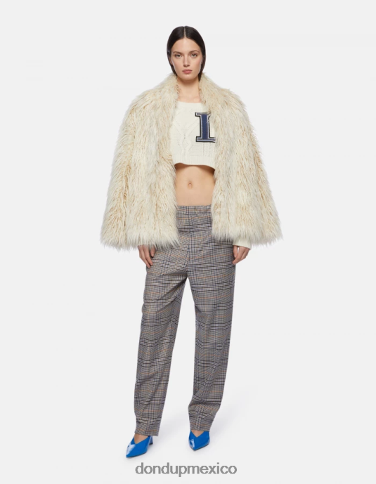 burro DONDUP mujer jersey de lana con cuello redondo vestir D0VXD326