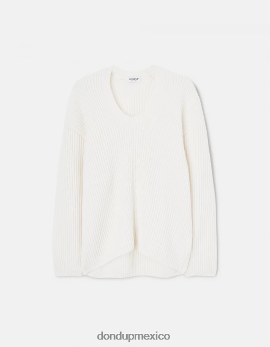 burro DONDUP mujer jersey de lana con cuello redondo vestir D0VXD335
