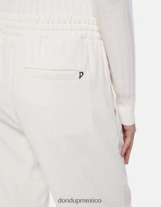 burro DONDUP mujer joggers de gabardina marisol vestir D0VXD152