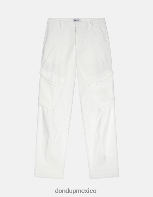 burro DONDUP mujer pantalones camila holgados de terciopelo vestir D0VXD209