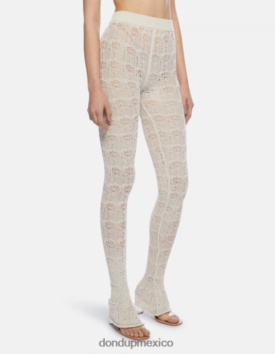 burro DONDUP mujer pantalones de encaje súper ajustados vestir D0VXD173