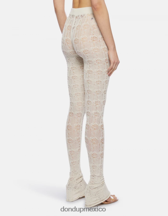 burro DONDUP mujer pantalones de encaje súper ajustados vestir D0VXD173
