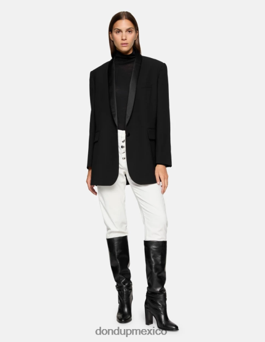 burro DONDUP mujer pantalones holgados de terciopelo nima vestir D0VXD135