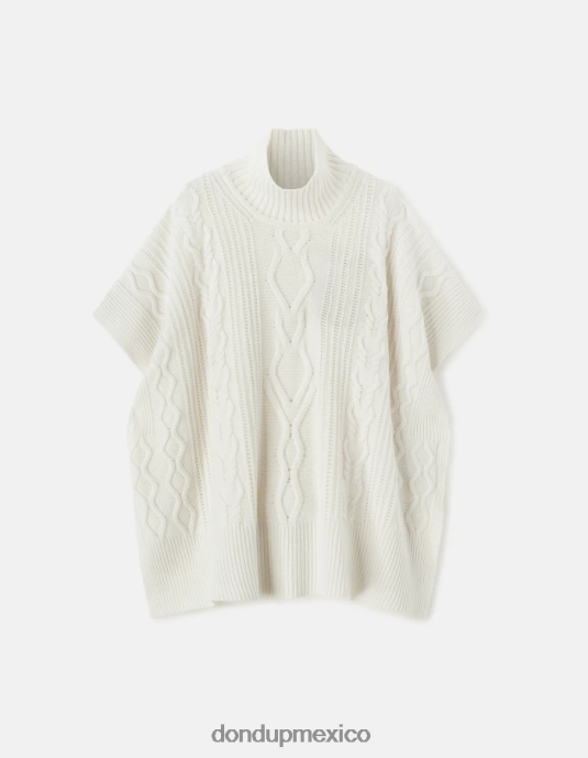 burro DONDUP mujer poncho de lana de gran tamaño vestir D0VXD310