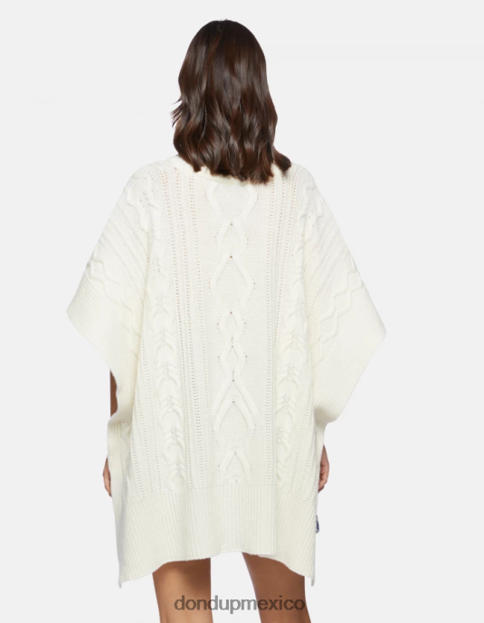 burro DONDUP mujer poncho de lana de gran tamaño vestir D0VXD328