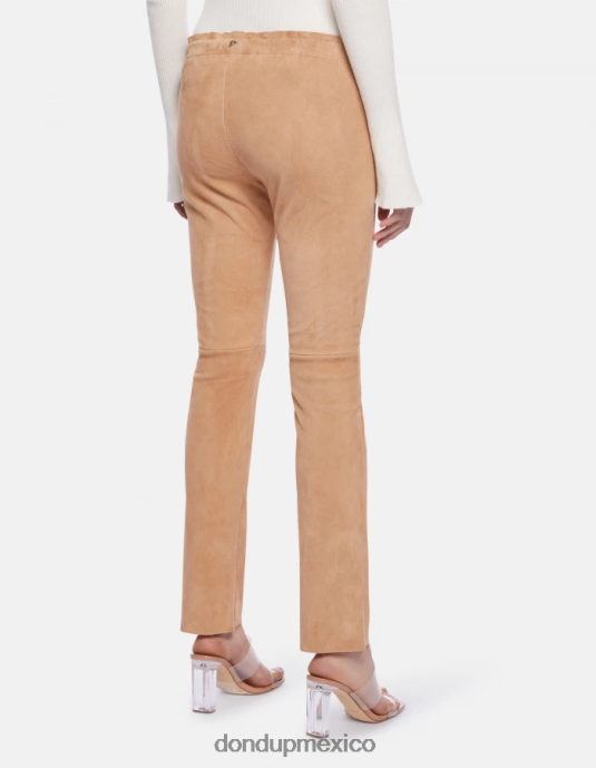 canela DONDUP mujer leggings de gamuza vestir D0VXD141