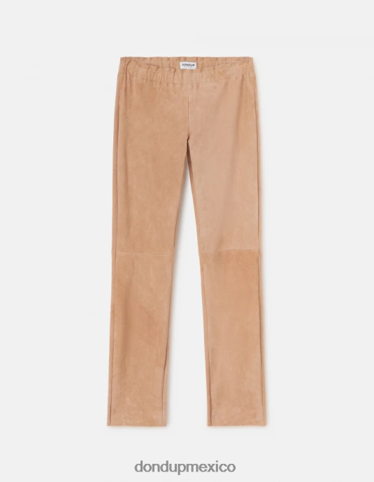 canela DONDUP mujer leggings de gamuza vestir D0VXD141