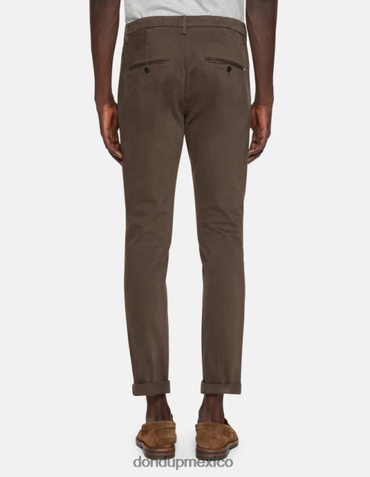 castoro DONDUP hombres pantalones gaubert slim de algodón vestir D0VXD688