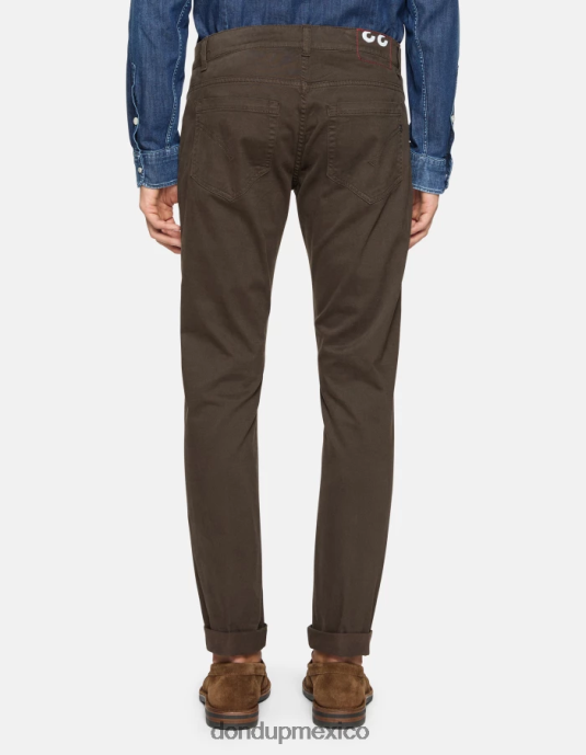 castoro DONDUP hombres pantalones pitillo de algodón george vestir D0VXD646