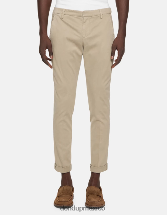 corteccia DONDUP hombres pantalones gaubert slim de algodón vestir D0VXD686
