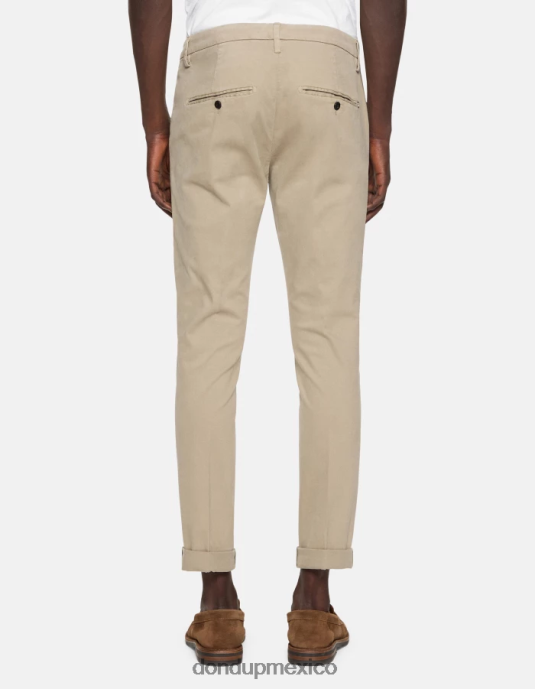corteccia DONDUP hombres pantalones gaubert slim de algodón vestir D0VXD686